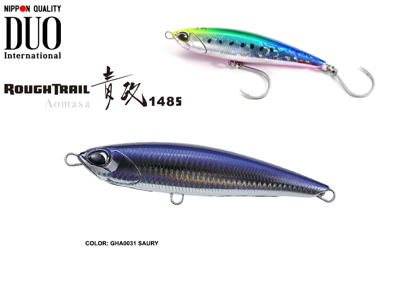Duo Rough Tail Aomasa 148S (Length: 148mm, Weight: 67gr, Type: Sinking, Colour: GHA0031 Saury)