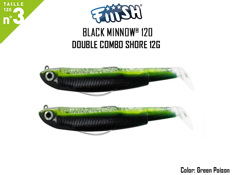 FIIISH Black Minnow 120 : 24Tackle, Fishing Tackle Online Store