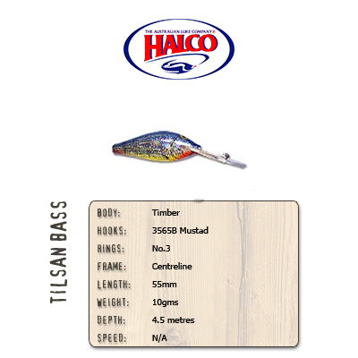 Halco Tilsan Bass (55mm, 10gr, Color: T106)
