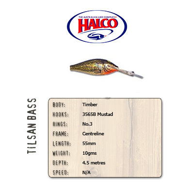 Halco Tilsan Bass (55mm, 10gr, Color: T110)
