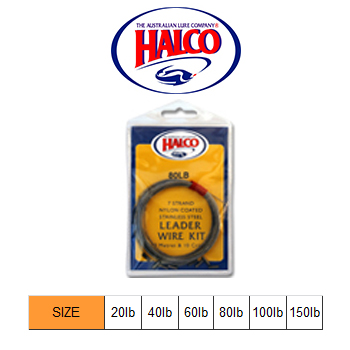Halco Leader Wire Kit (10m, 40LB)