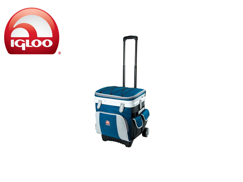 Igloo Cooler Cool Fusion™ 36 Quart Roller (Blue, 25 liters)