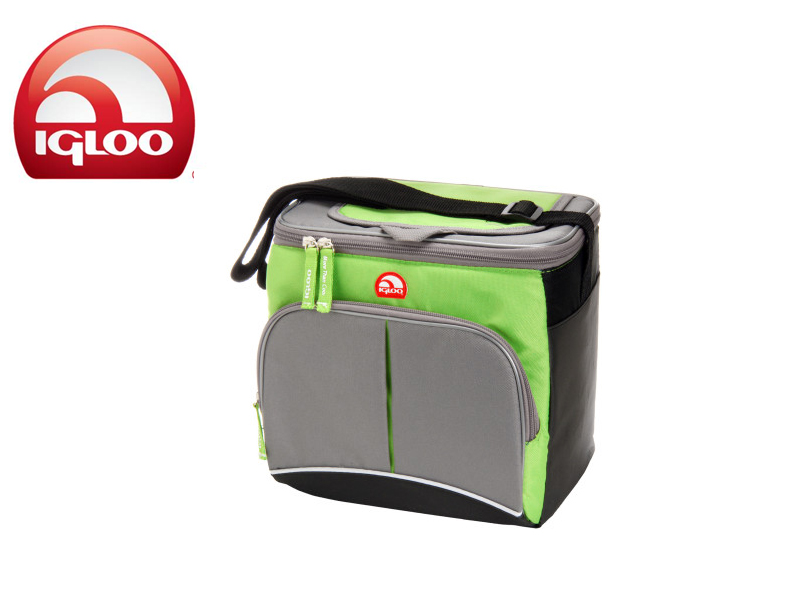 Igloo Cooler Vertical HLC 9 (Green/Greyk, 9 Cans/6 Liters)
