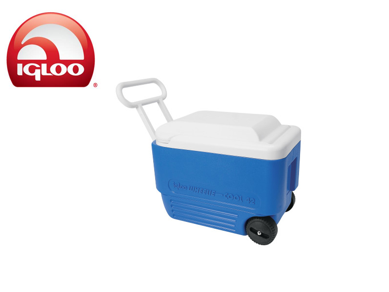 Igloo Cooler Wheelie Cool 42 (Blue, 39 Liters)