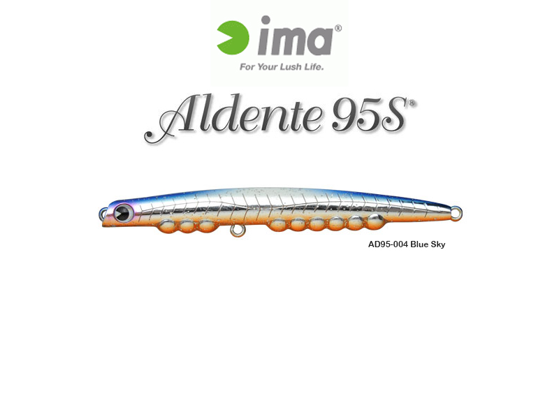 IMA Aldente 95S (Length: 95mm, Weight: 7.1gr, Color: AD95-004 Blue Sky)