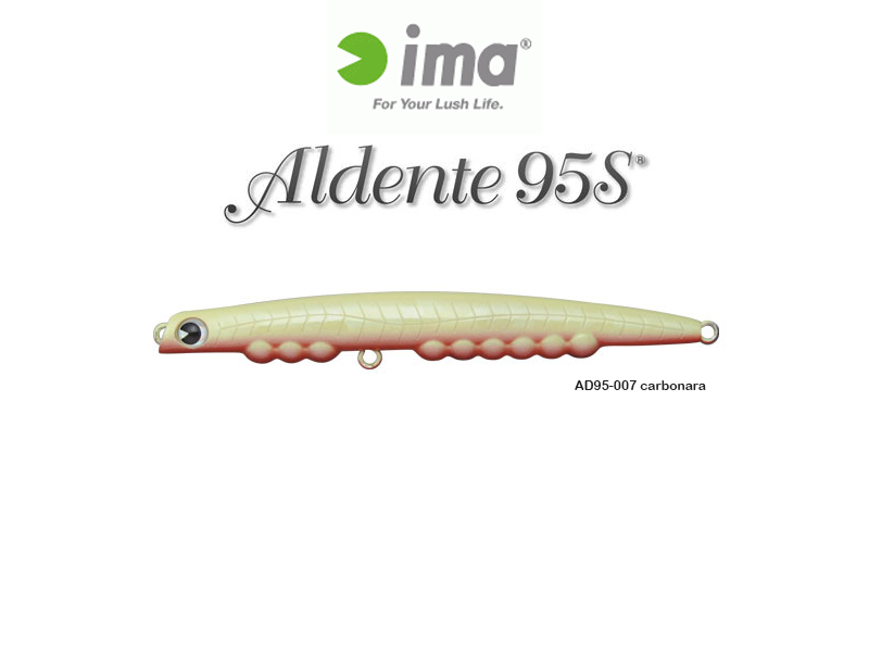 IMA Aldente 95S (Length: 95mm, Weight: 7.1gr, Color: AD95-007 Carbonara)