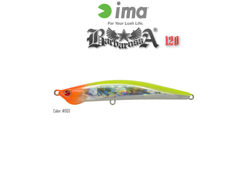 IMA Barbarossa 120 (Length: 120mm, Weight: 33gr, Color: #003)