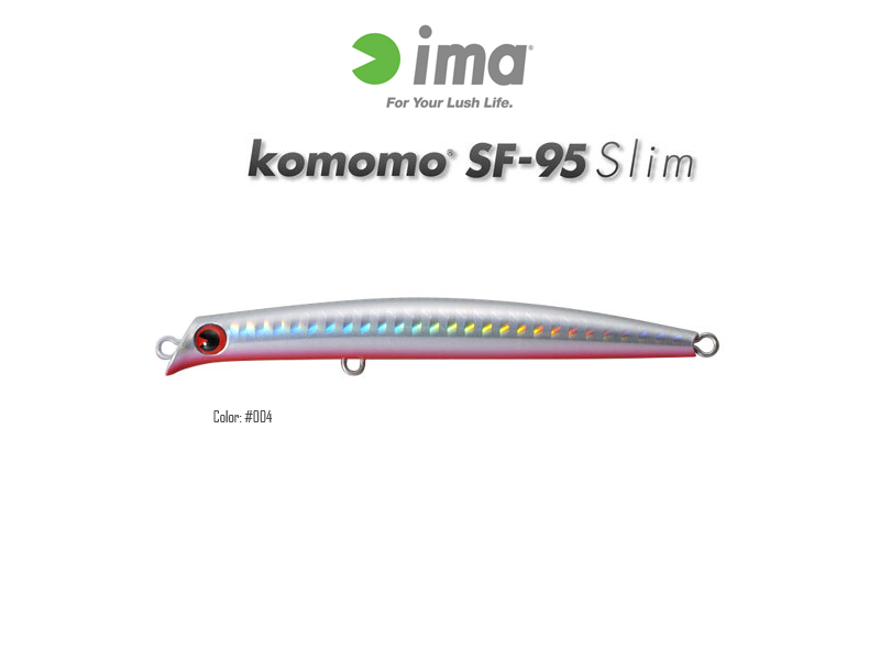 IMA Komomo SF-95 Slim (Length: 95mm, Weight: 6gr, Color:#004)