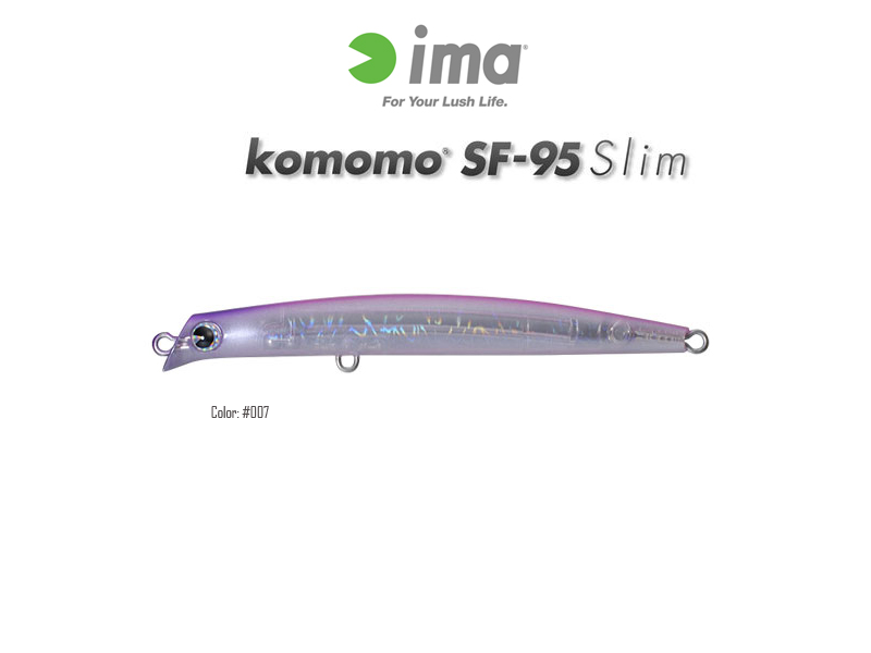 IMA Komomo SF-95 Slim (Length: 95mm, Weight: 6gr, Color:#007)