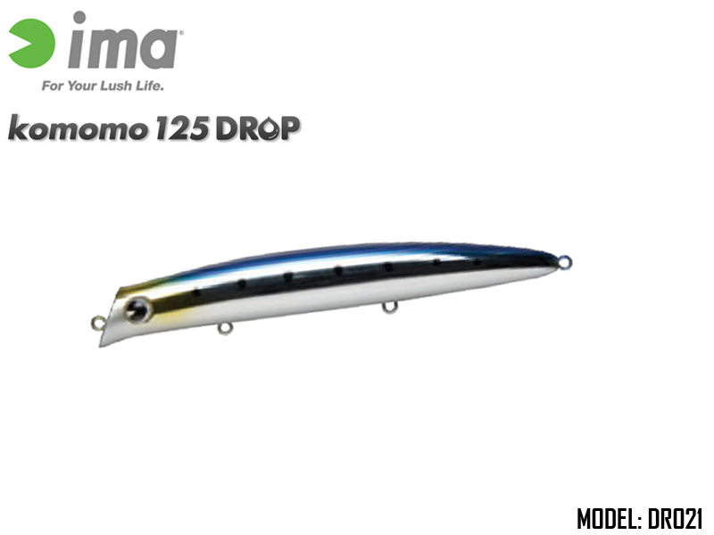 IMA Komomo125 Drop (Length:125mm, Weight:19gr, Color:DR021)