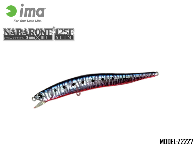 IMA Nabarone 125F Slim (Length: 125mm, Weight: 14gr, Color:Z2227)