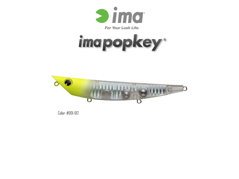 IMA Popkey (Length:120mm, Weight:16gr, Color:#001-12)