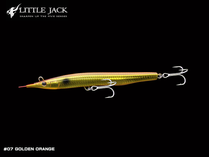 Little Jack Sayoris-Z Series (Length: 133mm, Weight: 29gr, Color: #07 Golden Orange)