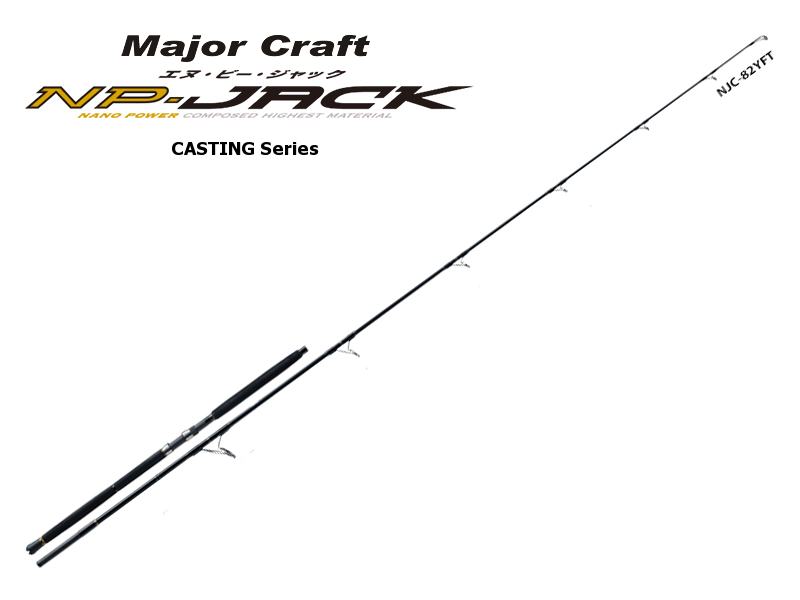 Major Craft NP-Jack Casting Series YFT (KIHADA) NJC-86YFT (Length:2.62mt, Lure: MAX 100gr)