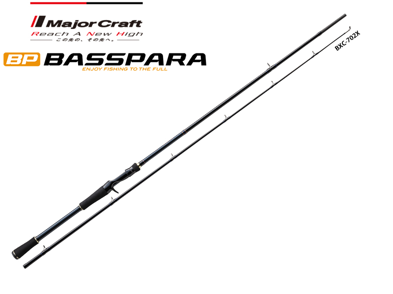 Major Craft New BP BassPara 2pcs Baitcasting BXC-632M (Length: 1.92mt, Lure: 1/4-3/4 oz)