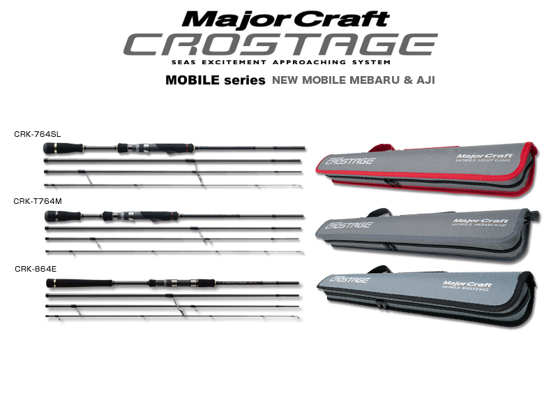 MajorCraft Crostage Mobile Series Light Game CRK-764SL (Length: 2,32 mt, Lure:2-15gr)