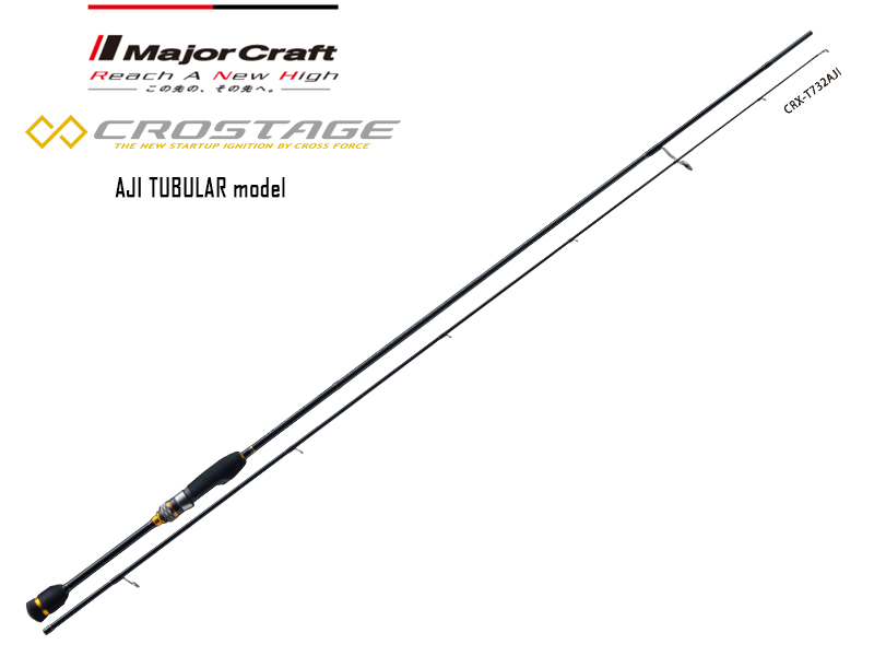 Major Craft New Crostage CRX-T692AJI Aji Tubular Model (Length: 2.05mt, Lure: 0.6-10gr)