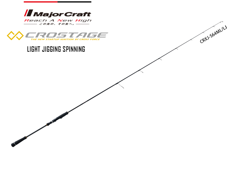 MAJOR CRAFT Ultra Light Fishing Spinning Solid Tip Rod CROSTAGE CRX-S692AJI