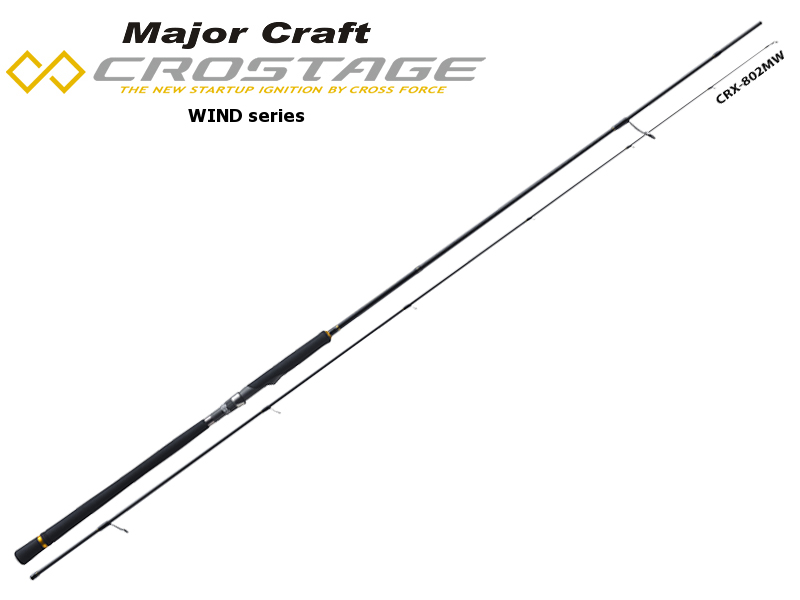Major Craft New Crostage CRX-832MW Wind Series (Length: 2.53mt, Lure: 7-21gr)