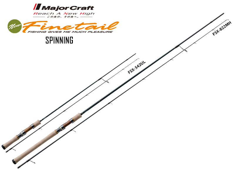 Major Craft New Finetail Spinning FSX-562L (Length: 1.71mt, Lure: 2-10gr)