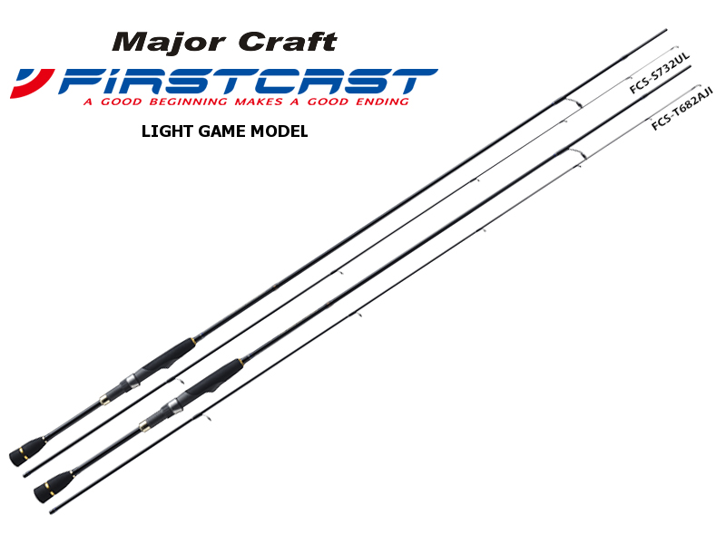 Major Craft First Cast Light Game Model FCS-S762UL (Length: 2.32mt, Lure: 0.4-5gr)