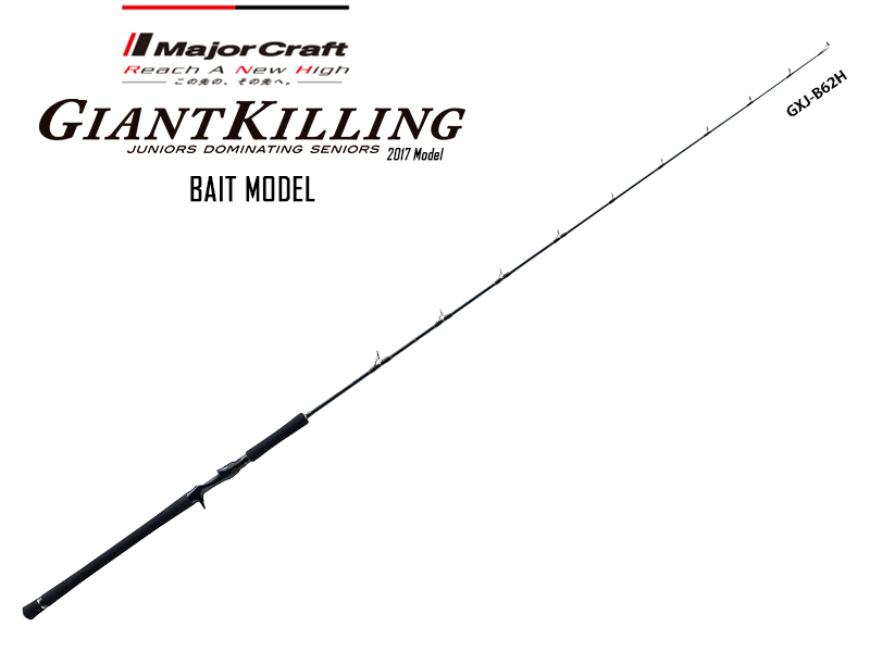 Major Craft New Giant Killing Jigging Bait Model GXJ-B62H (Length: 1.89mt, Lure: 100-200gr)