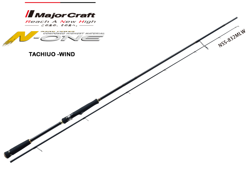 Major Craft N-One Tachiuo Wind Category NSS-832MLW (Length: 2.40mt, Lure: 7-17gr)