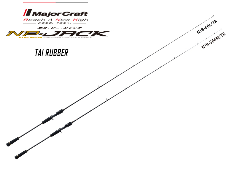 Major Craft NP-Jack Tai Rubber NJB-S69ML/TR (Length: 2.10mt, Lure: MAX 100gr)
