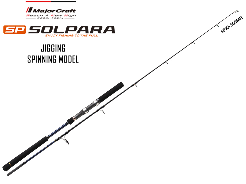 Major Craft New SP Solpara Jigging SPXJ-S60M (Length: 1.83mt, Lure: 60-150gr)