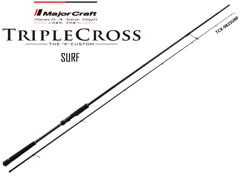 Major Craft Tripple Cross Sea Bass Model TCX-902ML (Length: 2.72mt, Lure: 10-30gr) - Click Image to Close