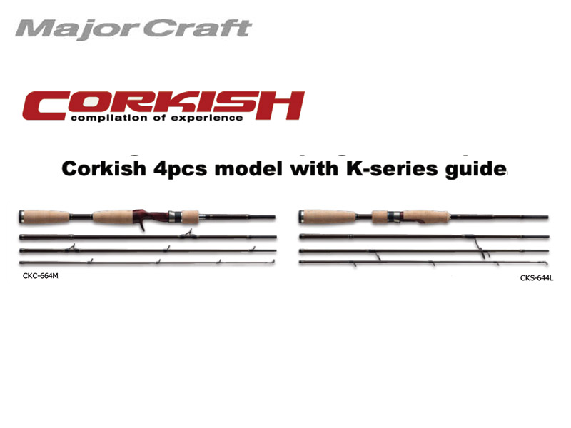 MajorCraft Corkish Spinning CKS-644L (1.95mt, 1/16-1/4 oz)