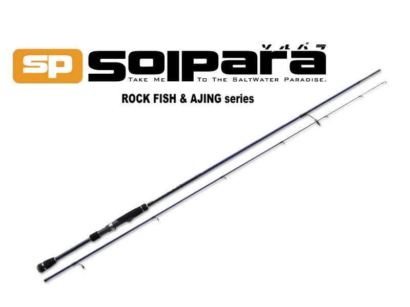 MajorCraft Solpara Rock Fish Solid Tip SPS-S732M (Length: 2.23mt, Lure: 0.5-5gr)