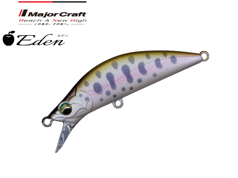 Major Craft Eden Sinking EDN-50S (Length: 50mm, Weight: 4.5gr, Color: #1 Pearl Yamame Trout)