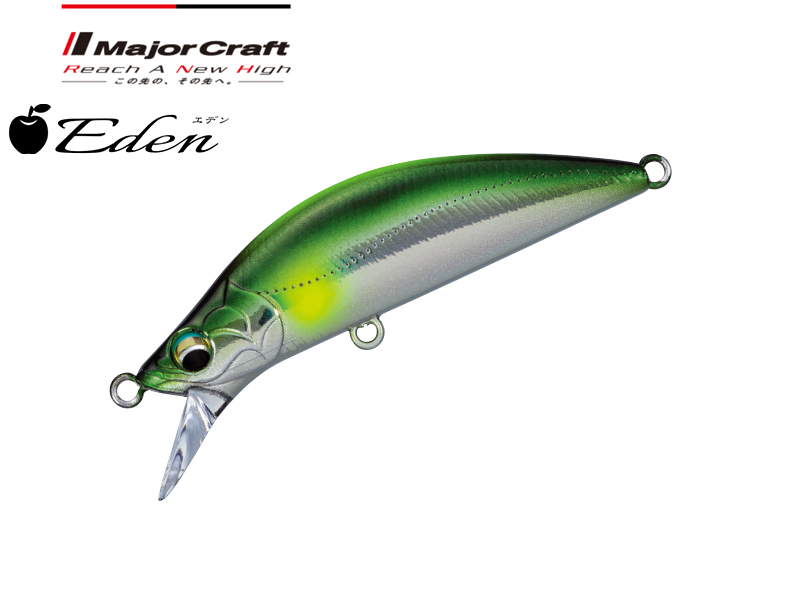 Major Craft Eden Sinking EDN-50H (Length: 50mm, Weight: 5.5gr, Color: #8 Chart Marker Swwtfish)