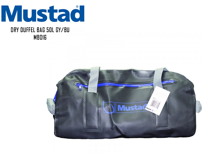 Mustad Dry Duffel Bag 50L GY/BU MB016