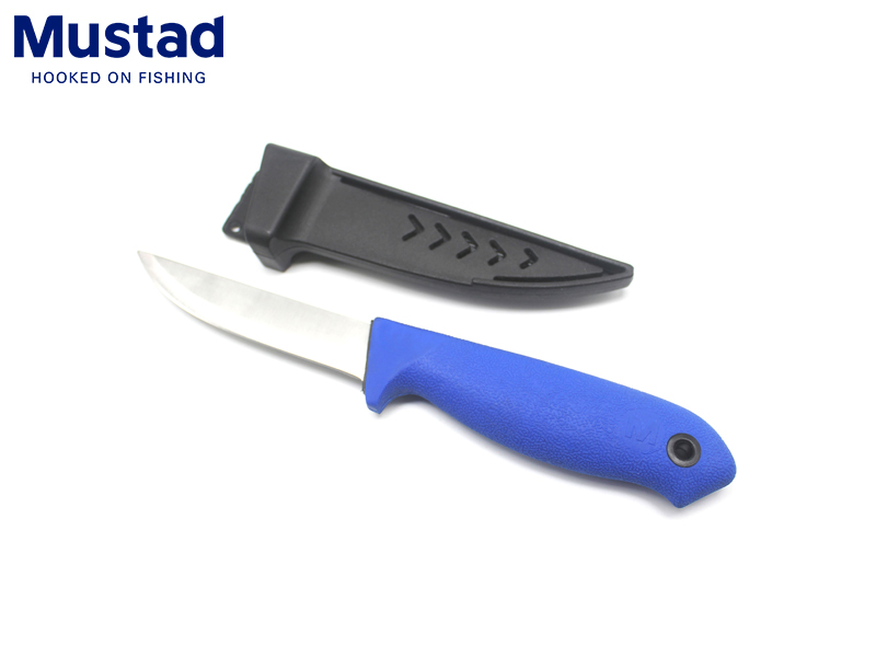 Mustad MTB002 4" Bait Knife ECO - Blue
