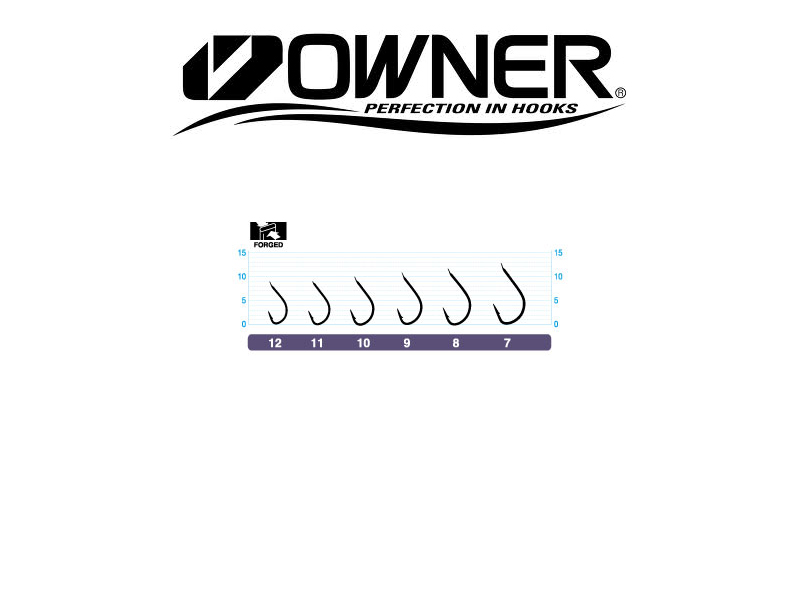 Owner Hook 50034 Isada (#10, 17pcs)