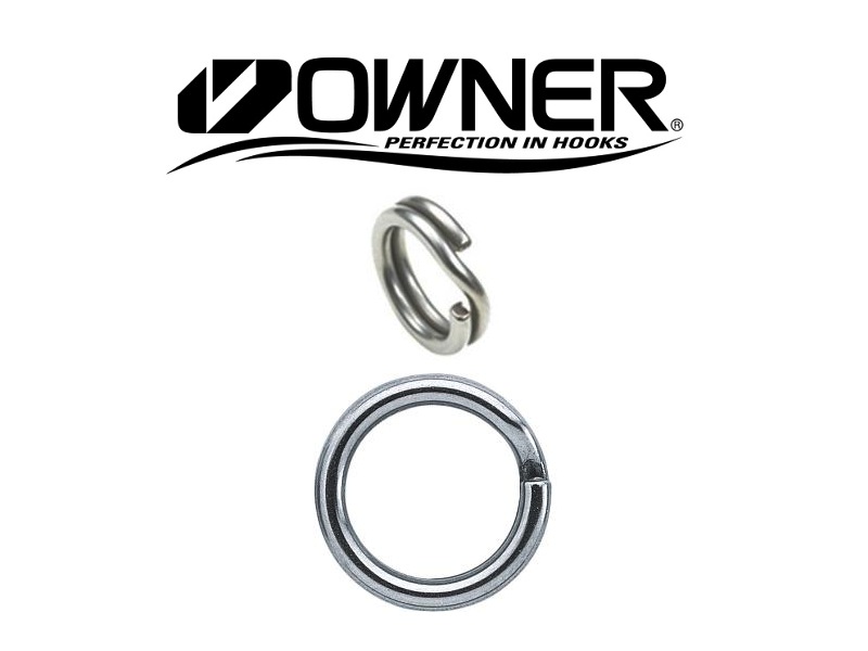 Owner 52811 Split Ring Regular Wire (#1, 22lb, 20pcs)