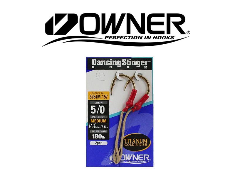 Owner 5284L Dancing Stinger Medium (#3/0, 2pcs)