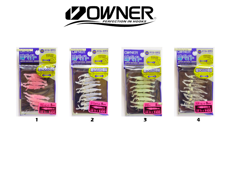 Owner Aji Ebi Bait AB-01 (3.50cm, Colour:1)