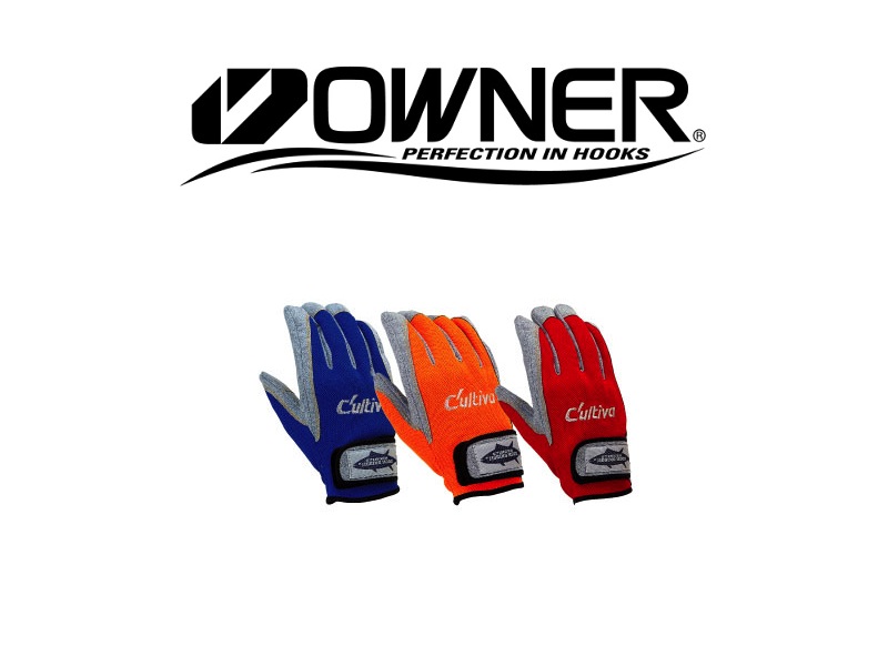 Owner Cultiva 9657 Jigging Glove (#L, Color: Blue)