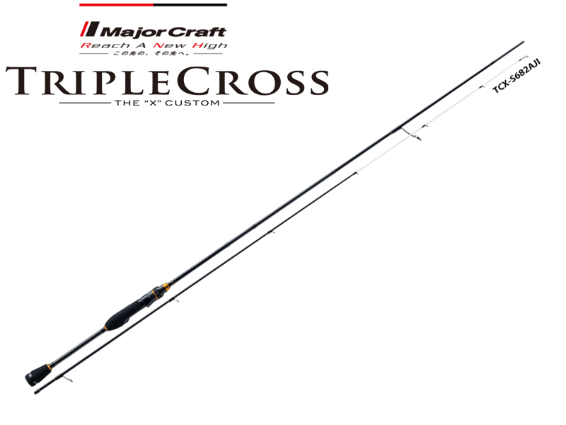 Major Craft Tripple Cross Kurodai Model TCX-S732AJI (Length: 2.23mt, Lure: 0.6-10gr)