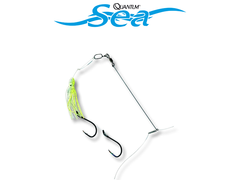 Quantum Sea Anti Tangle Deep Water Rig (Ø:1.00mm, Hooks: 6/0 + 6/0)