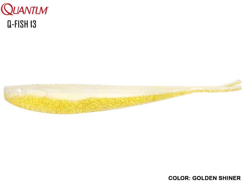 Quantum Q-Fish 13 (Length: 13cm, Weight: 8gr, Color: Golden Shiner)
