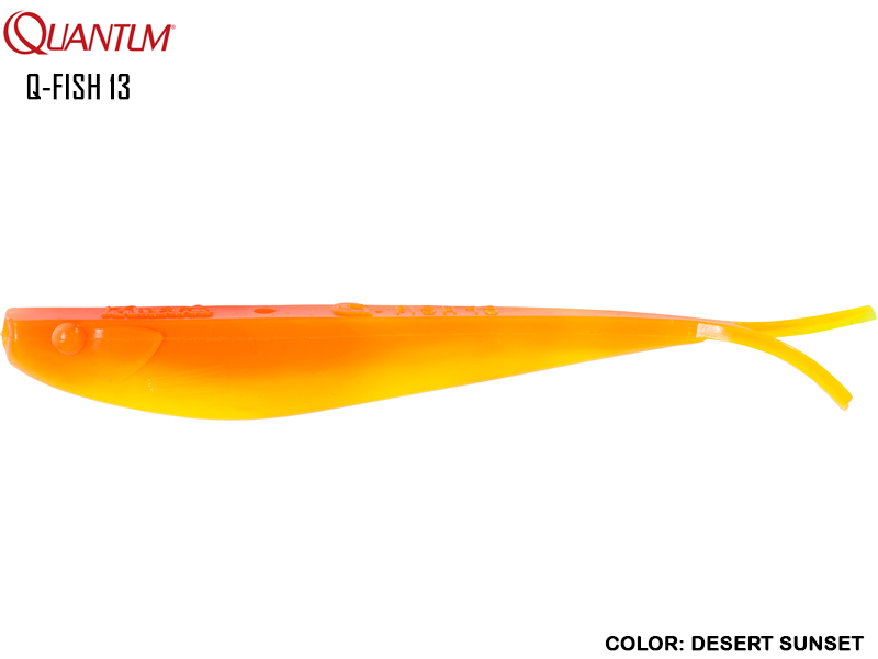Quantum Q-Fish 13 (Length: 13cm, Weight: 8gr, Color: Desert Sunset)