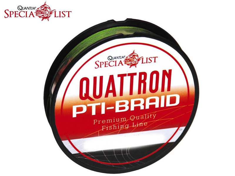Quantum PTi- Braid Green (0.30mm, Length:2400m, Colour: Green)
