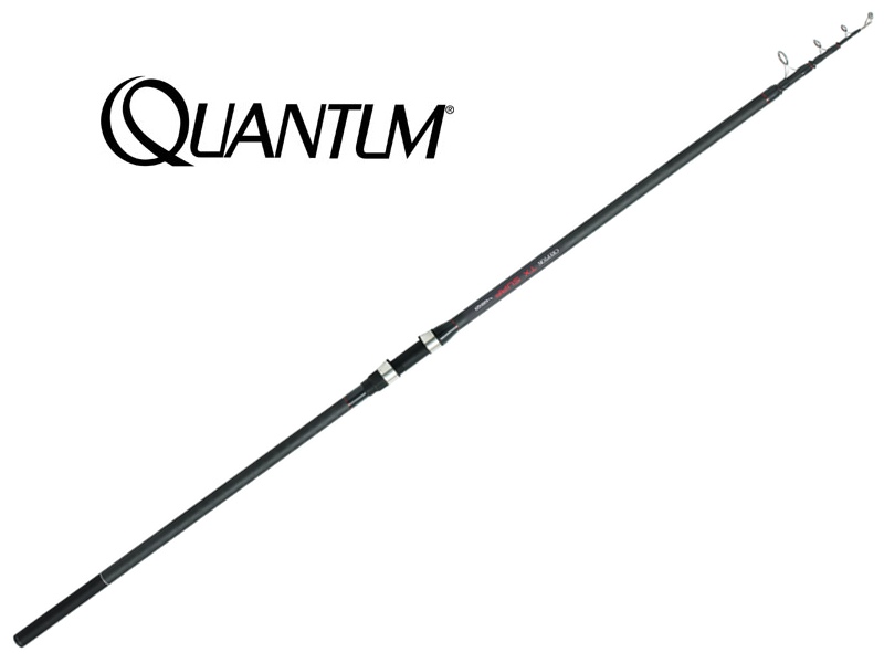Quantum fishing Vapor Aggressor Heavy Lure Spinning Rod Black