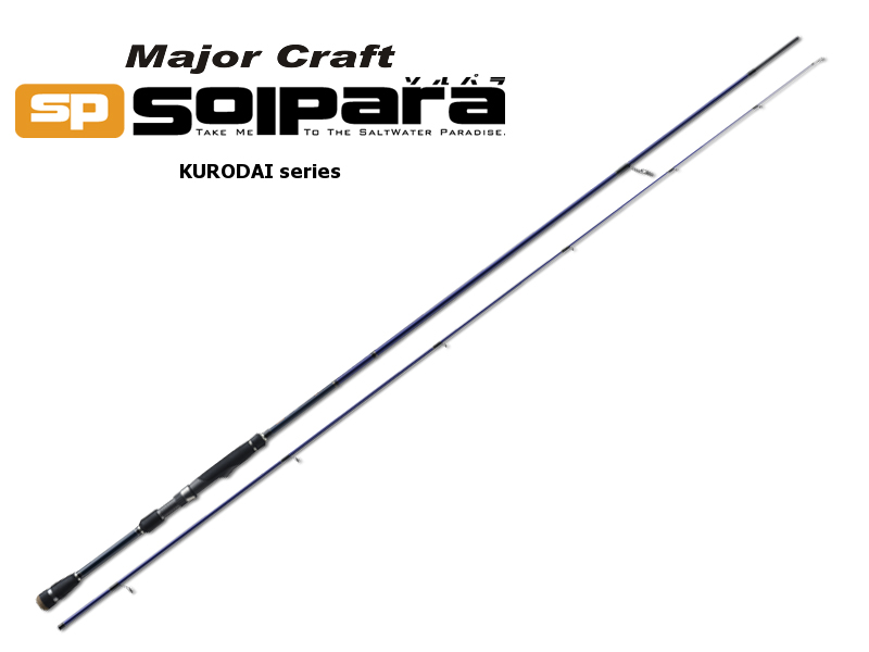 Major Craft Solpara Kurodai Series SPS-782L/KURODAI (Length: 2.38mt, Lure:2-10gr)