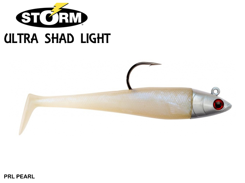 Storm Ultra Shad Light SJSD45Z (Length: 12cm, Weight: 18gr, Color: PRL Pearl)