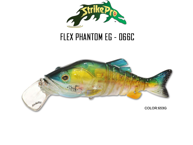 Strike Pro Flex Phantom EG-066C (Length: 170mm, Weight: 89gr, Color: #653G)  [CARSA44700244] - €14.40 : 24Tackle, Fishing Tackle Online Store